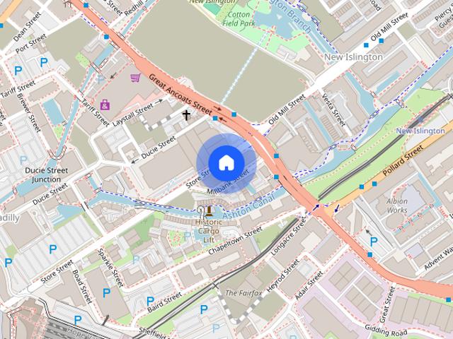 Greater Manchester, M1, Store Street, Manchester