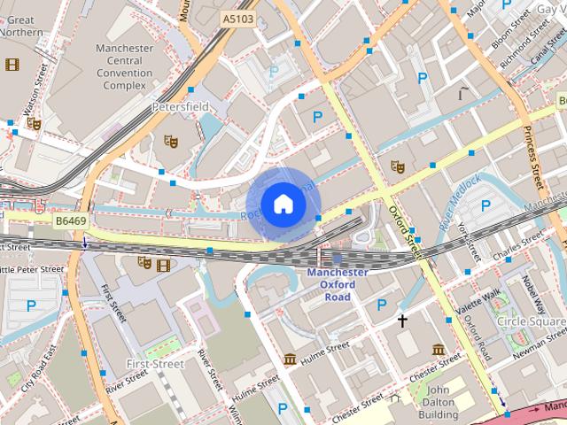 Greater Manchester, M1, Whitworth Street West, Manchester