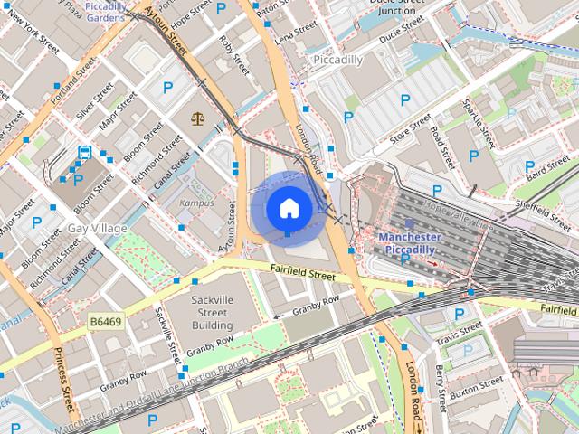 Greater Manchester, M1, Whitworth Street, Manchester