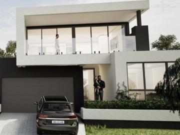 Green title street frontage land with city views in highly desirable Woodlands