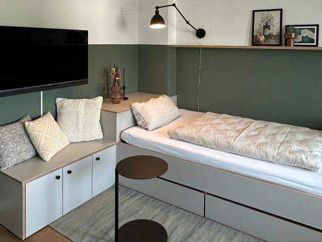 Green Caspar I Studio I Balcony I Kitchen I Smart TV I WIFI