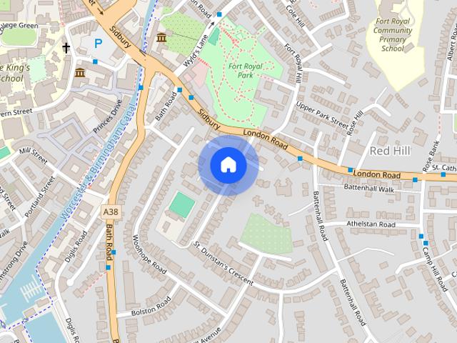 Green Hill, London Road, Worcester, Worcestershire, WR5
