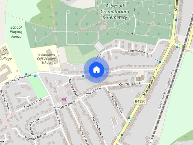 Green Lane, Worcester, Worcestershire, WR3