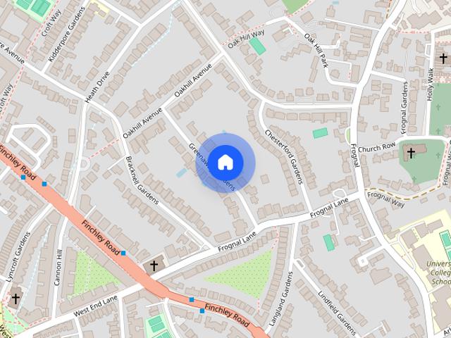 Greenaway Gardens, Hampstead, NW3