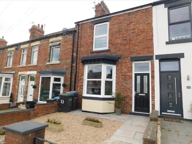 GREENFIELDS ROAD, BISHOP AUCKLAND. 2 bed terraced house to rent £650 pcm £150 pw