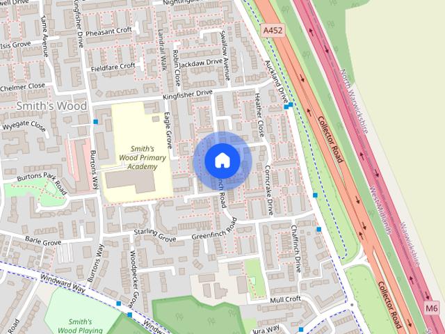 Greenfinch Road, Birmingham, B36