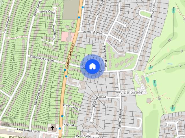 Greenhill Road, Sutton Coldfield