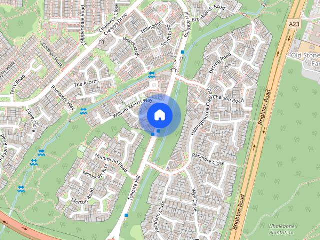 Greenways Walk, Tollgate Hill