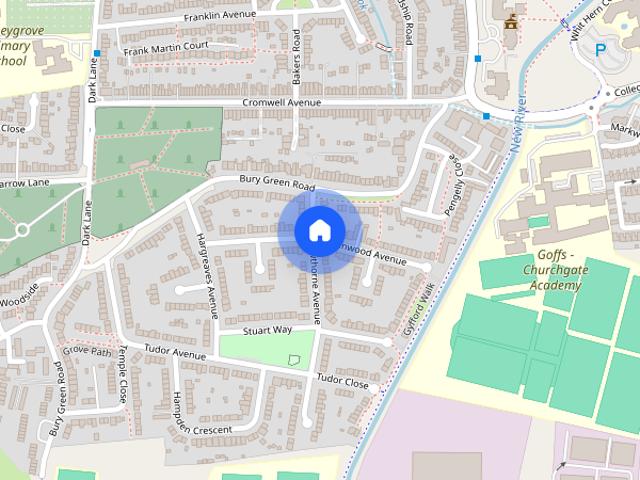 Greenwood Avenue, Cheshunt, Waltham Cross, Hertfordshire, EN7