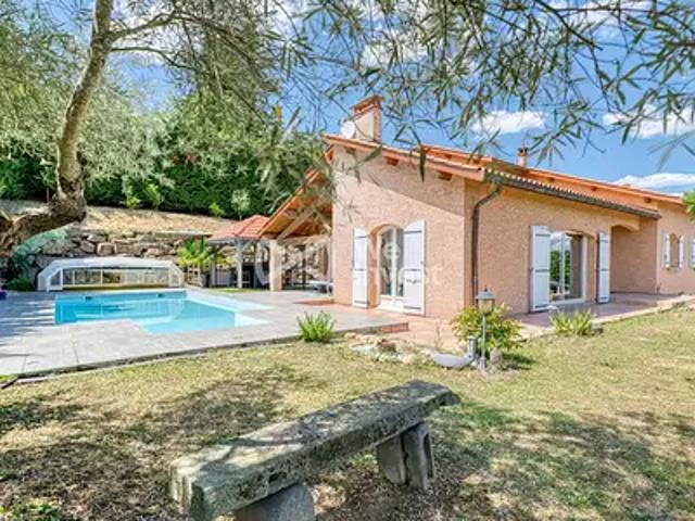Grenay 38540 Achat / Vente maison 6 pièces t6 piscine parking
