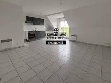 Grenay 62160 Achat / Vente appartement 3 pièces t3 au dernier étage parking