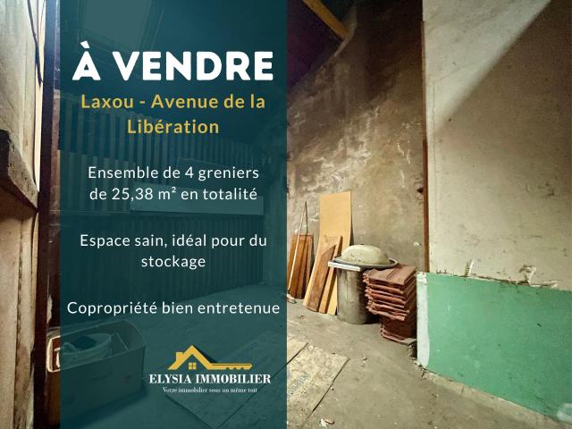 Greniers 25,38 m2 LAXOU 54520