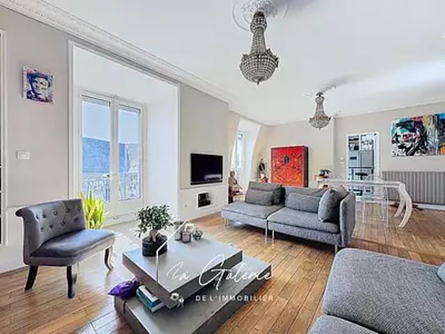 Grenoble 38000 Achat / Vente appartement 5 pièces t5 au dernier étage