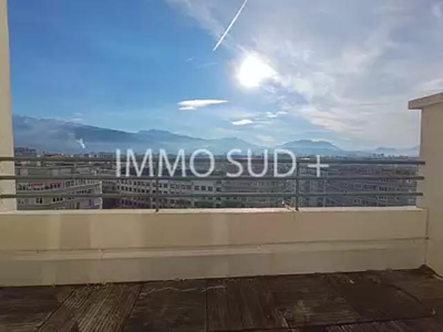Grenoble 38000 Achat / Vente appartement 2 pièces t2 au dernier étage