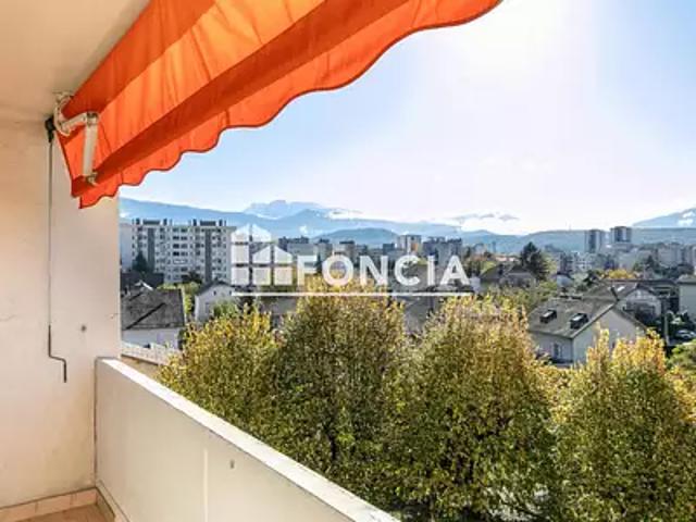 Grenoble 38100 Achat / Vente appartement 4 pièces t4 au dernier étage balcon