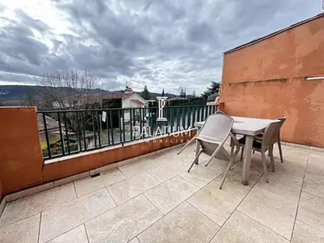 Gréoux les Bains 04800 Achat / Vente appartement 2 pièces t2 terrasse