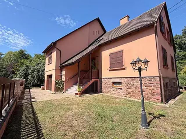 Gresswiller 67190 Achat / Vente maison 7 pièces t7 cave parking