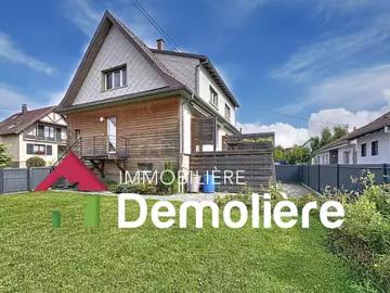 Gresswiller 67190 Achat / Vente maison 6 pièces t6 terrasse parking