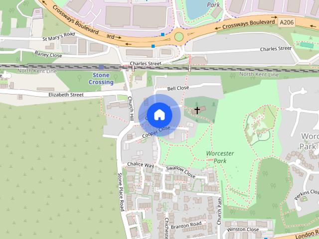 Griffin Walk, Greenhithe, Kent, DA9