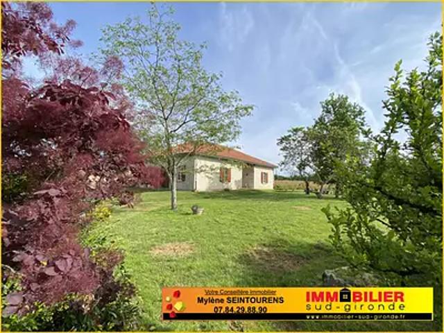 Grignols 33690 Achat / Vente maison 5 pièces t5