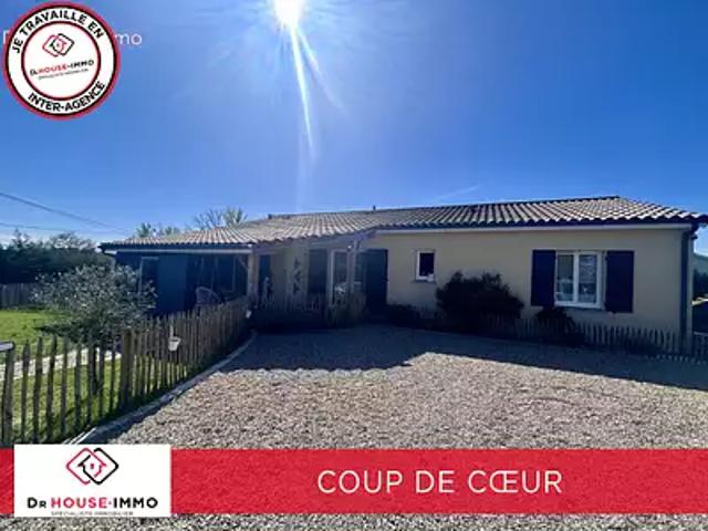 Grignols 33690 Achat / Vente maison 5 pièces t5 terrasse parking