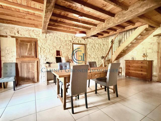 GRIGNOLS MAISON PIERRE RENOVEE CHARME, NATURE ET DEPENDANCES TRANSFORMABLES