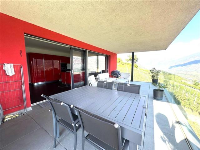 Grimisuat – Außergewöhnliches Penthouse mit 180° Panoramablick