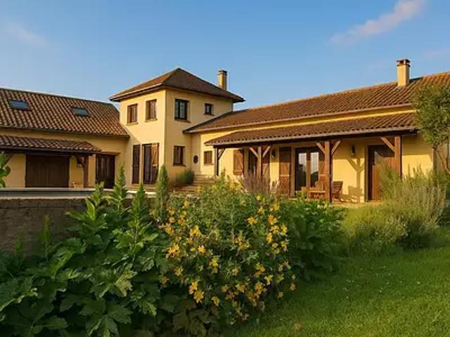 Grun Bordas 24380 Achat / Vente maison 10 pièces t10 piscine terrasse
