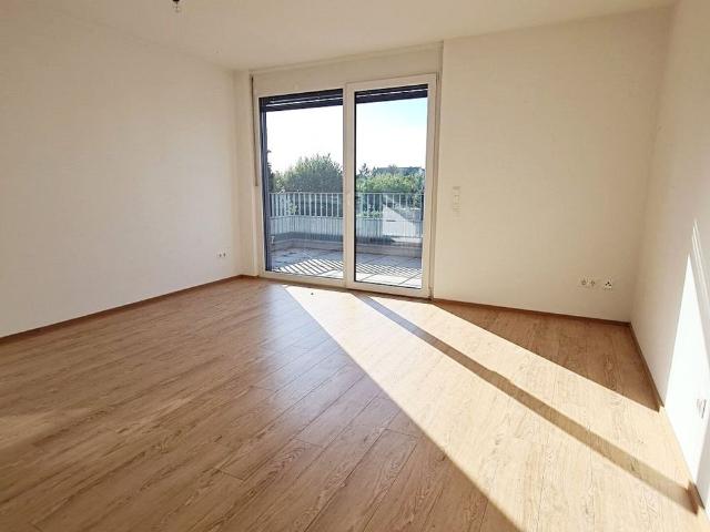 GRÜNBLICK, RUHELAGE, 58 m2 Neubau mit 18 m2 Balkon, Wohnküche, 2 Zimmer, Wannenbad, 2. Liftstock, Lavendelweg