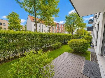 Grünblick. Terrasse. Ruhe. Stilvoll wohnen im Florakiez