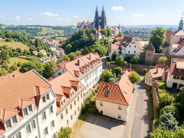 Gründerzeithaus mit 4 Wohneinheiten über den Dächern der Porzellan Stadt Meißen
