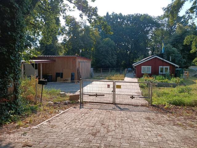 Grundstück mit Potential. Schwedenhaus, Scheune, Pferdehaltung