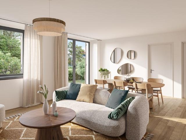 Grundstück B – 2,5 Zimmer auf einer Ebene mit großer Terrasse