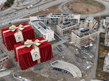Penthouse kaufen in Martigny-Croix - Terrasse
