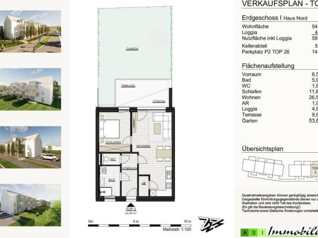 GRÜNE ALLEE GALLNEUKIRCHEN 2 und 3 Zimmer Wohnungen, 55 70m² NEUBAU ERSTBEZUG