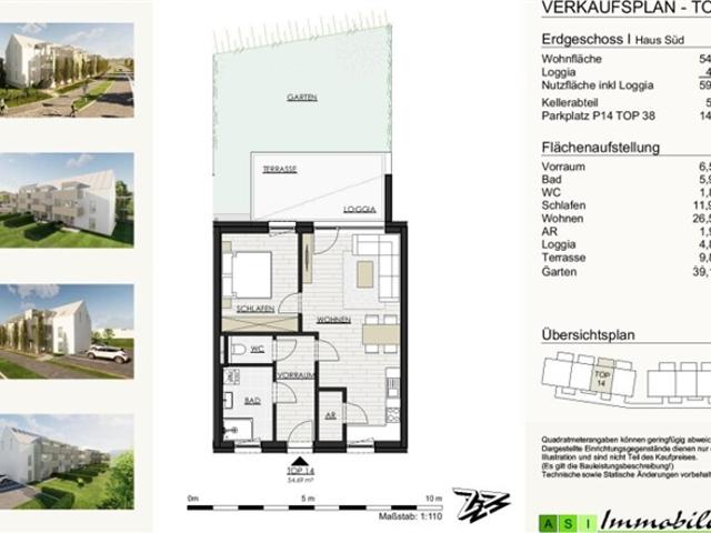 GRÜNE ALLEE GALLNEUKIRCHEN 2 und 3 Zimmer Wohnungen, 55 70m² NEUBAU ERSTBEZUG