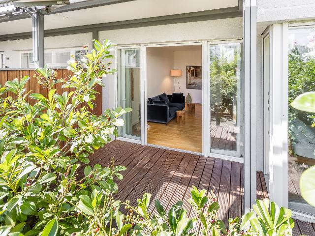 Grüne Idylle in Charlottenburg: 2 Zimmer Neubauwohnung mit Terrasse am Ruhwaldpark in 30iger Zone