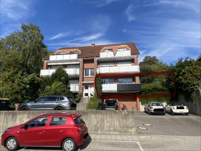 Grüne Oase am Schölerberg: 85 m² Design Wohnung mit ca. 55 m² Terrasse zur Eigennutzung & Pavillon!