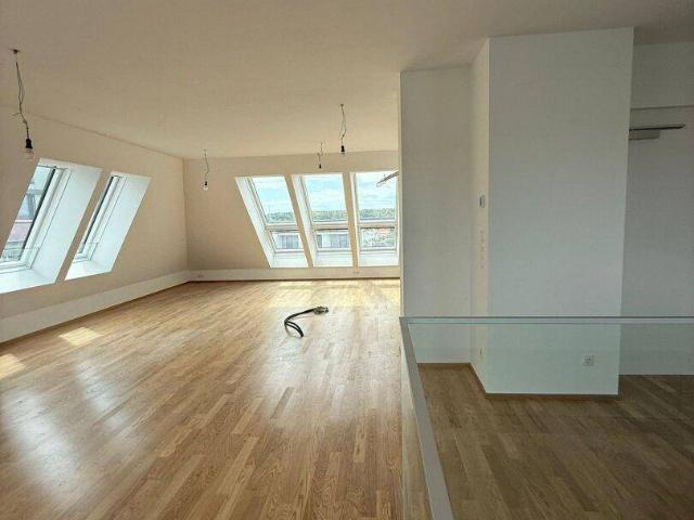 Grünes Cumberland ! Traumhafte zweistöckige 3 Zimmer Wohnung mit Dachterrasse und Blick auf Schönbrunner Schlossgarten und Lainzer Tiergarten