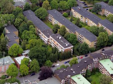 Regerstraße, Hamburg - Balkon, Parkplatz