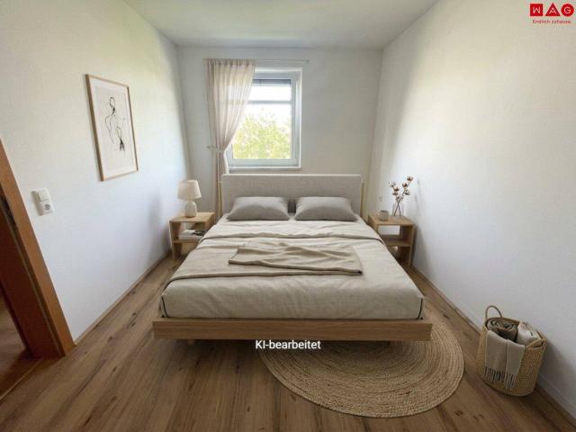 Grünes, idyllisches Wohnen im beliebten Stadtteil Oed! Schöne und modern geschnitte Wohnung die sich aktuell in Sanierung befindet!