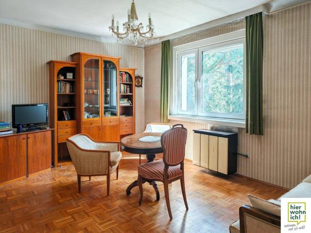 Grünruhelage: 2 Zimmer Südwohnung in Wien Mauer