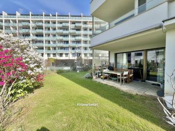 GRÜNRUHELAGE ca. 145m² Garten 3 Zimmer ca. 93m² NFL Loggia Küche Fußbodenheizung Keller Garagenplatz optional gute öffentliche Anbindung