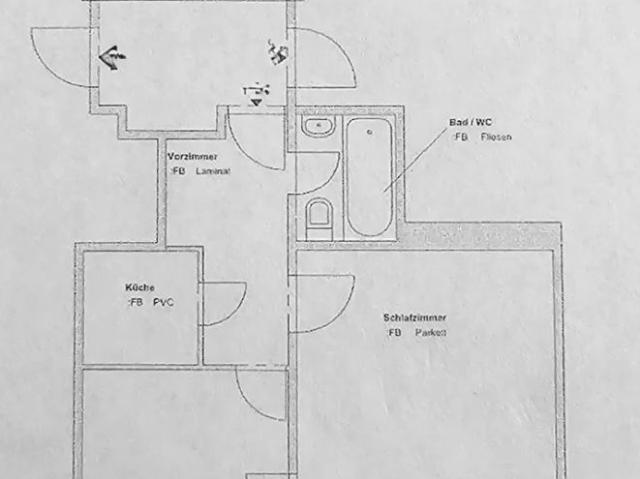 GRÜNRUHELAGE IN DER SCHWEIZERTALGASSE HÖHE ERZBISCHOFGASSE