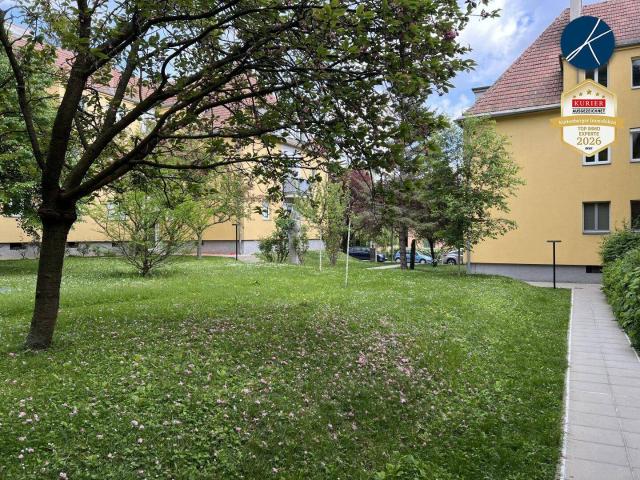 Grünruhelage und sehr ansprechende Möblierung