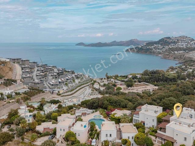 Gümüşlük Jasmine Residence'da! 80 M² Özel Teraslı, Şömineli 2+1