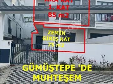Gümüştepe Kültür' De 182 M2 Arsası + 3+2 Oda 250 M2 Sıfır Villa
