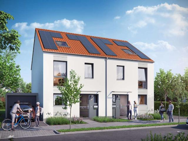 GÜMMER Neubau: Wärmepumpe, PV Anlage, Smarthome, Bad + Gäste WC m. Fenster, Garage, Terrasse+Garten