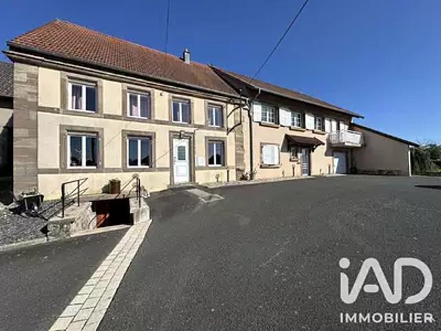 Guntzviller 57405 Achat / Vente maison 11 pièces t11 terrasse parking