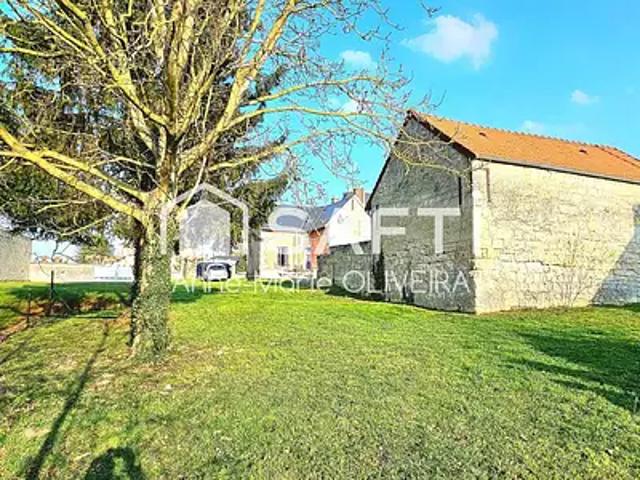 Blérancourt 02300 Achat / Vente maison 5 pièces t5 parking